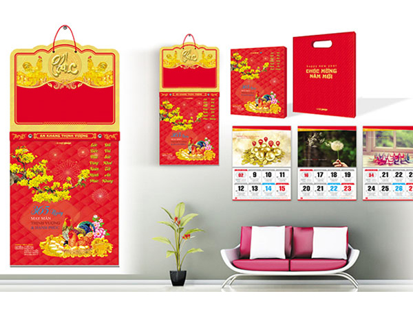 In Lịch tết